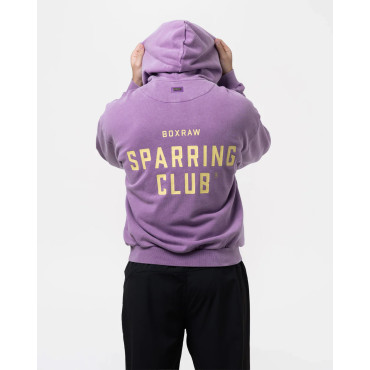 Mikina BOXRAW Sparring Club – fialová