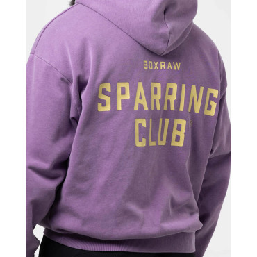 Mikina BOXRAW Sparring Club – fialová