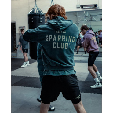 Mikina BOXRAW Sparring Club – zelená