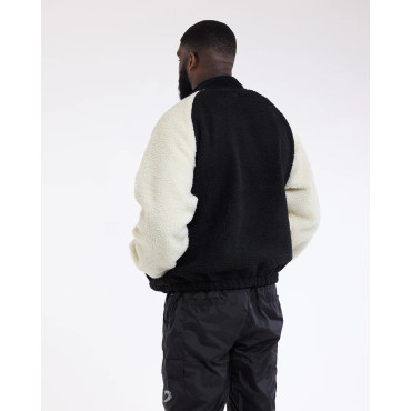 Bunda BOXRAW Walker Sherpa – černá
