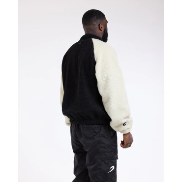 Bunda BOXRAW Walker Sherpa – černá
