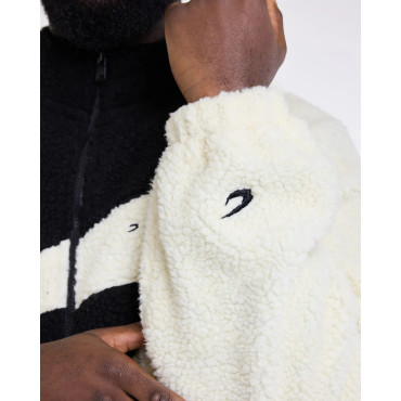 Bunda BOXRAW Walker Sherpa – černá