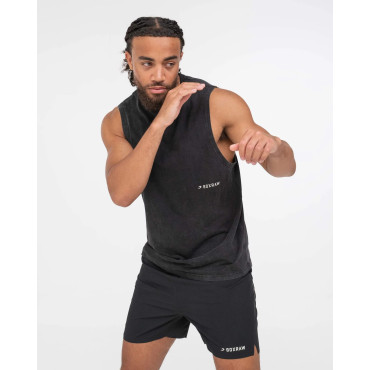 Muscle Tank BOXRAW Sparring Club - black