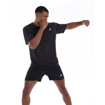 Tréninkové tričko BOXRAW Valdes Oversized - černá