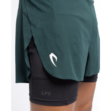 BOXRAW Tunero shorts 2in1 - green