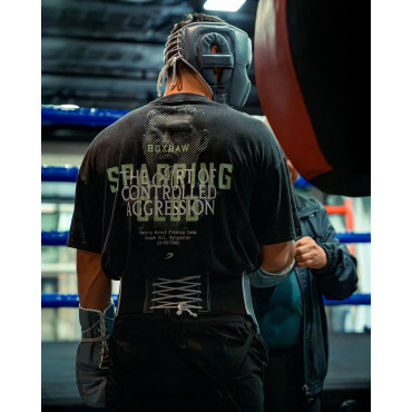 T-shirt BOXRAW Bivol x Sparring Club