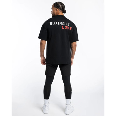 Tričko BOXRAW Boxing is Love - černé