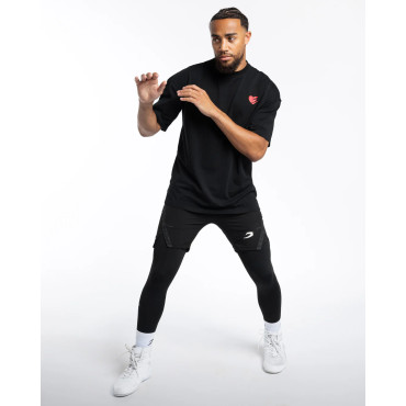 Tričko BOXRAW Boxing is Love - černé