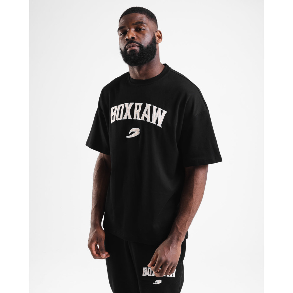 T-shirt BOXRAW East Street Oversized - black