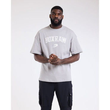 T-shirt BOXRAW East Street Oversized - grey