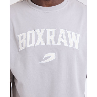 T-shirt BOXRAW East Street Oversized - grey