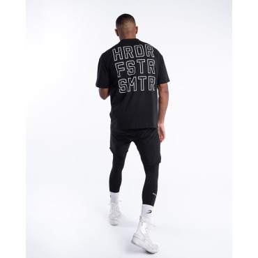 Tričko BOXRAW HFST Oversized - černé