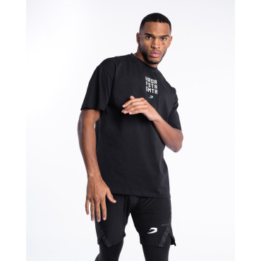 Tričko BOXRAW HFST Oversized - černé