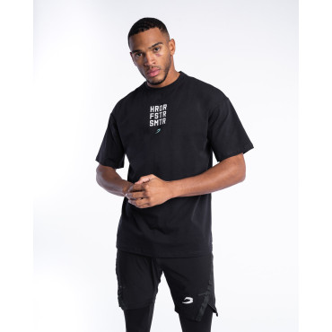 Tričko BOXRAW HFST Oversized - černé
