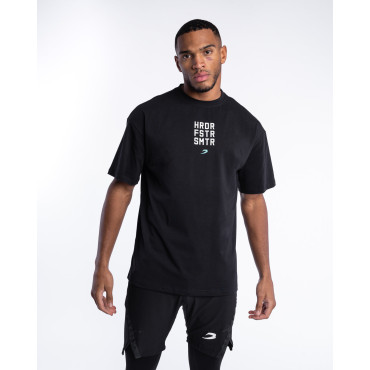 Tričko BOXRAW HFST Oversized - černé