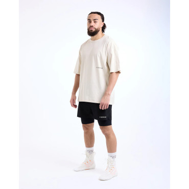 T-shirt BOXRAW Sparring Club - beige