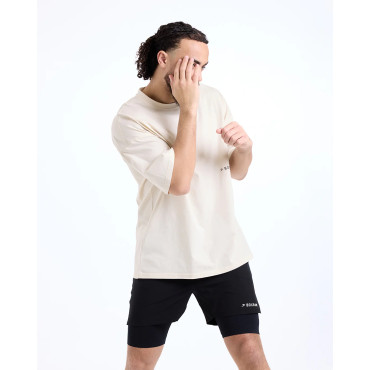 T-shirt BOXRAW Sparring Club - beige