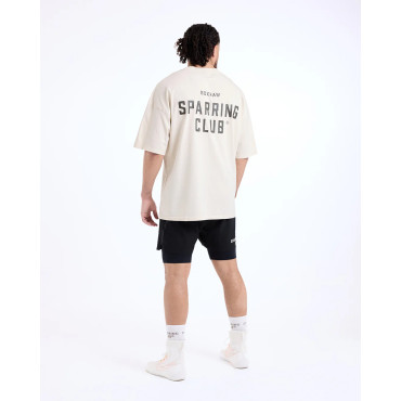 T-shirt BOXRAW Sparring Club - beige