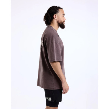 T-shirt BOXRAW Sparring Club - brown