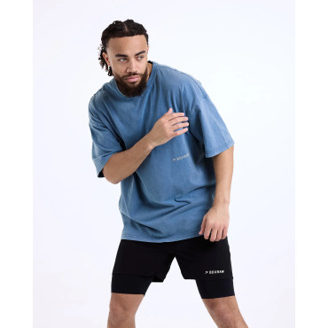 T-shirt BOXRAW Sparring Club - blue