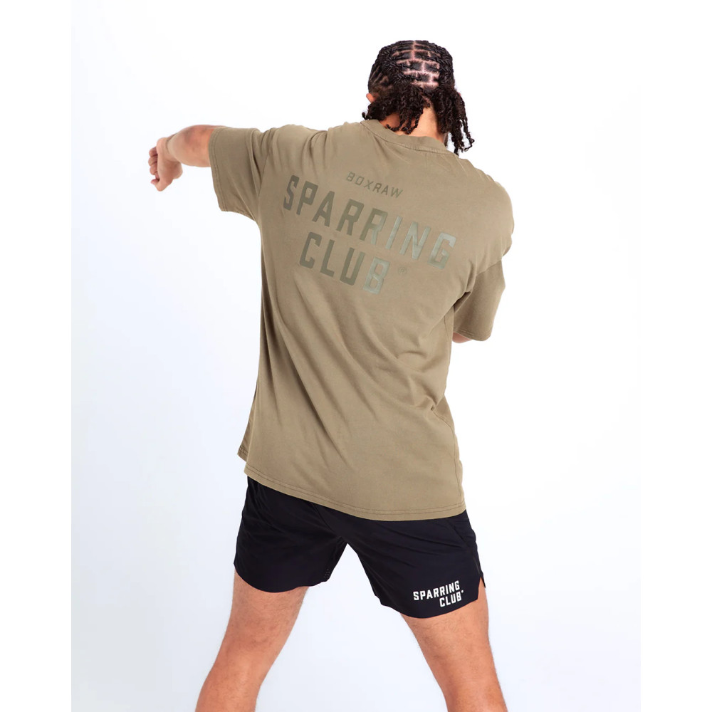 T-shirt BOXRAW Sparring Club - olive