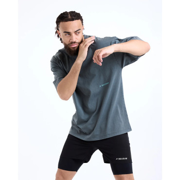 Tričko BOXRAW Sparring Club - šedé