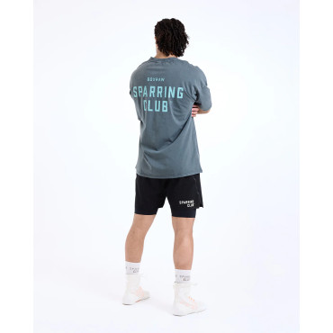 Tričko BOXRAW Sparring Club - šedé