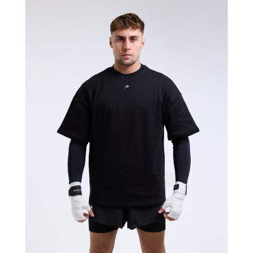 Tričko BOXRAW Strike Oversized - černé