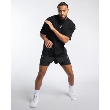 T-shirt BOXRAW Tunero Oversized - black