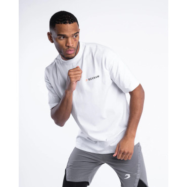 T-shirt BOXRAW We Don't Play Boxing - white