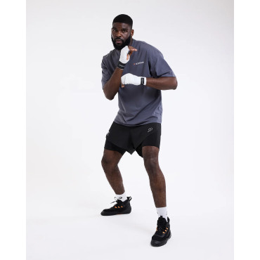 T-shirt BOXRAW We Don't Play Boxing - charcoal