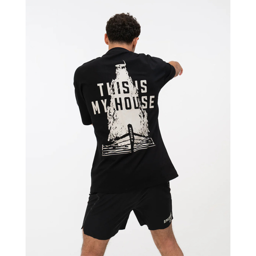 T-shirt BOXRAW This is my House Oversized
