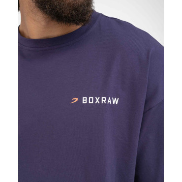 Tričko BOXRAW We Don't Play Boxing - fialové