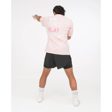 T-shirt BOXRAW We Don't Play Boxing - pink