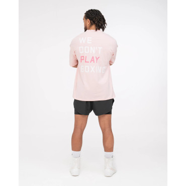T-shirt BOXRAW We Don't Play Boxing - pink