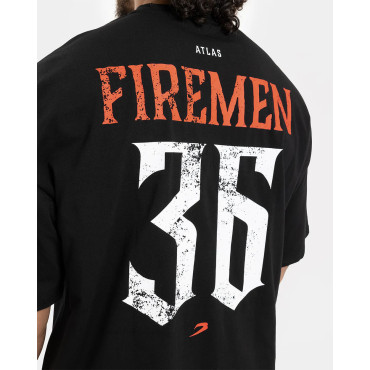 T-shirt BOXRAW Teddy Atlas Firemen Oversized
