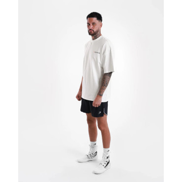 T-shirt BOXRAW We Don't Play Boxing - white / pink
