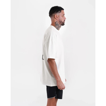 T-shirt BOXRAW We Don't Play Boxing - white / pink