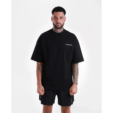 T-shirt BOXRAW We Don't Play Boxing - black / blue