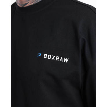 T-shirt BOXRAW We Don't Play Boxing - black / blue