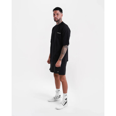 T-shirt BOXRAW We Don't Play Boxing - black / yellow