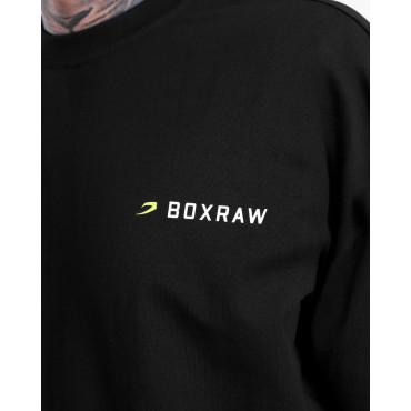 T-shirt BOXRAW We Don't Play Boxing - black / yellow