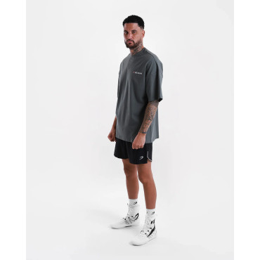 T-shirt BOXRAW We Don't Play Boxing - grey / pink