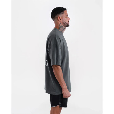 T-shirt BOXRAW We Don't Play Boxing - grey / pink