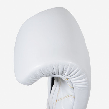 Boxing gloves Cleto Reyes Hook and Loop - white / gold
