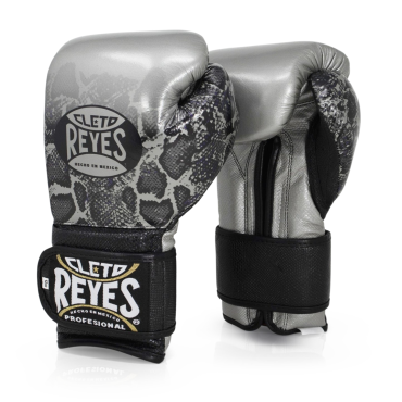 Boxerské rukavice Cleto Reyes Hook and Loop - hadí kůže