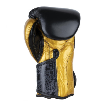 Boxing gloves Cleto Reyes High Precision - black/gold