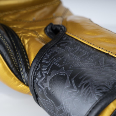 Boxing gloves Cleto Reyes High Precision - black/gold