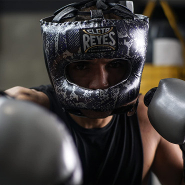 Headgear Cleto Reyes "V" Frame - snakeskin 