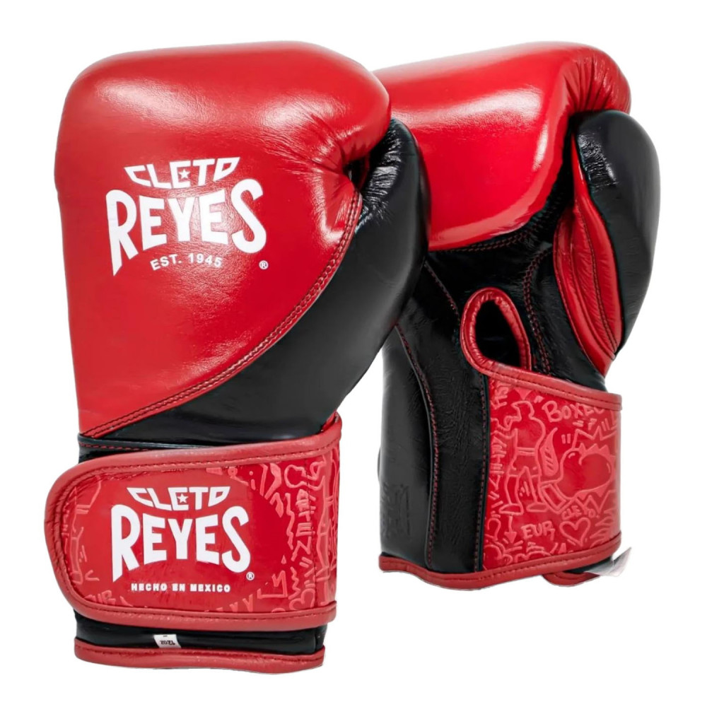 Boxerské rukavice Cleto Reyes High Precision - červené / černé Boxerské rukavice Cleto Reyes High Precision - červené / černé